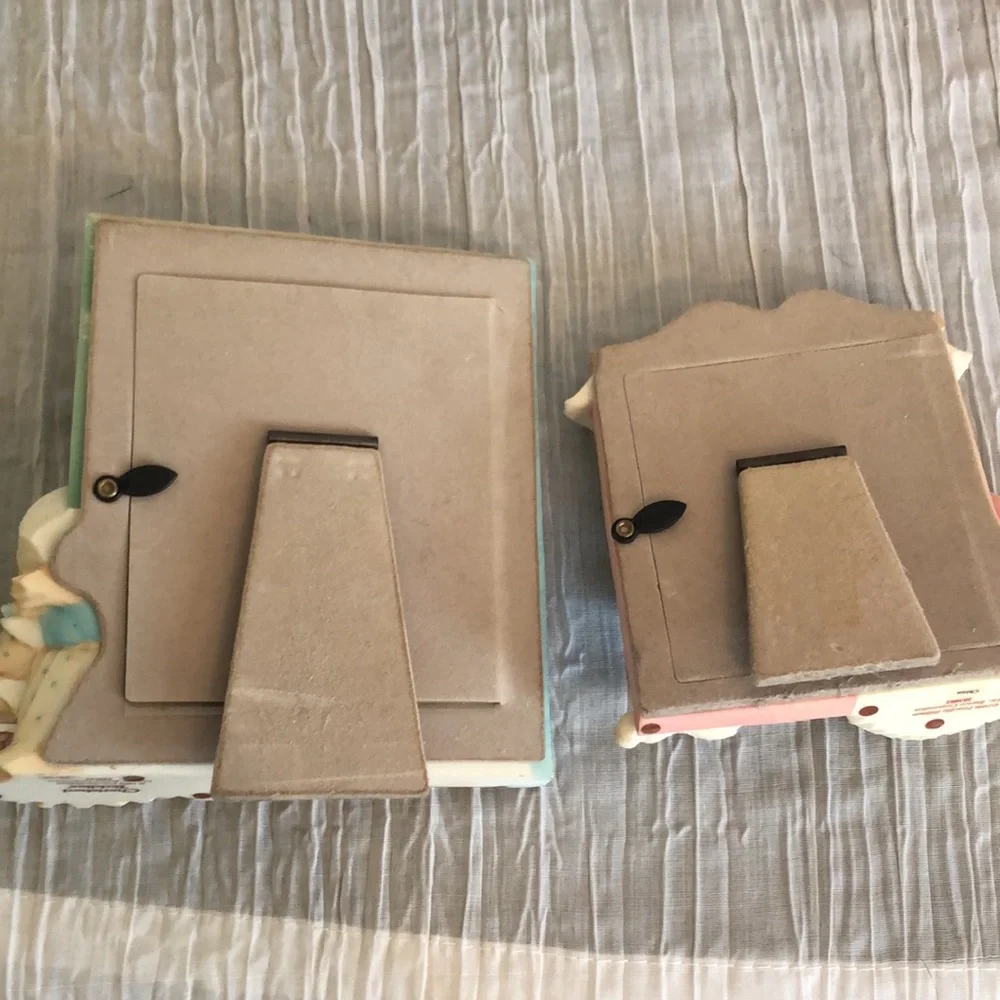 Lot of 5 BABY & FAMILY themed picture photo frames collages